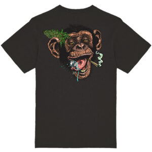 Camiseta Monkey Happy GMK Preta