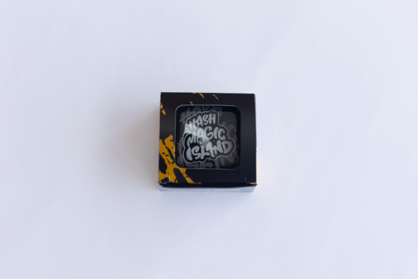 SLICK DE VIDRO HASH MAGIC ISLAND CINZA - Imagem 4