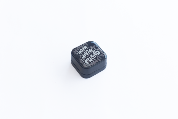 SLICK DE VIDRO HASH MAGIC ISLAND CINZA - Imagem 2