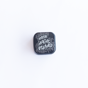 SLICK DE VIDRO HASH MAGIC ISLAND CINZA