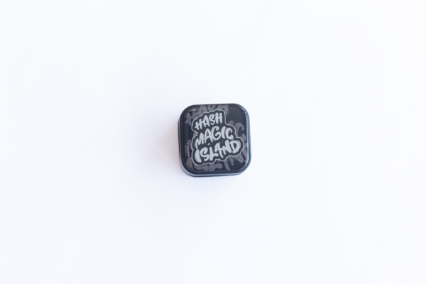 SLICK DE VIDRO HASH MAGIC ISLAND CINZA